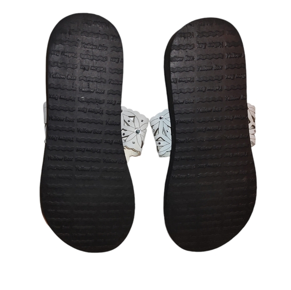Yellow Box White Sandals - Picture 3 of 4